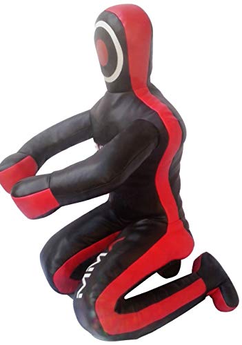 qmuk MMA Grappling dummy – sentado frente mano luchando – lienzo, 70" (180 cm)