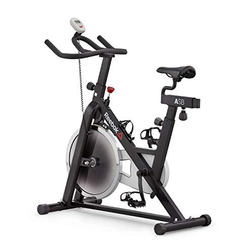 Reebok One AR Sprint Bike - 8 Niveles de inercia - 14 Kg Volante de inercia - 6.5 Kg Sistema de inercia - Peso máximo Usuario 100 Kg - Dimensiones 116x 42x100cm - Pantalla LED - Ruedas de Transporte