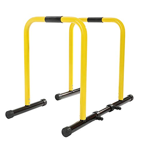 RELIFE REBUILD YOUR LIFE Dip Station Barra Paralelas Ajustable Entrenamineto Musculación Calistencia Push Up Duty Soporte Independiente Gimnasio Doméstico