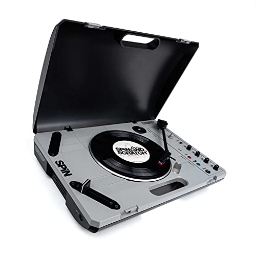 Reloop SPIN - Plato giradiscos portátil para amantes del vinilo y artistas del"scratch", Diversión con nuestro plato donde sea que vayamos