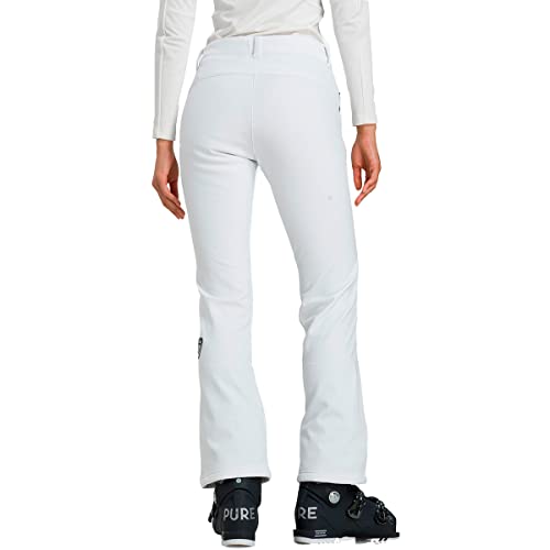 Rossignol W Ski Softshell Pantalones Deportivos, Mujer, White, M