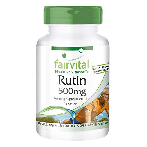 Rutina 500mg- VEGANA - Dosis alta - 90 Cápsulas - Calidad Alemana