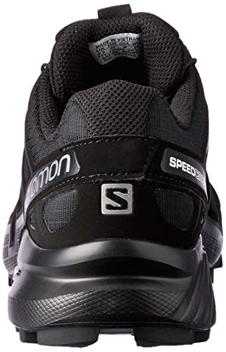 Salomon Speedcross 4, Zapatos de Trail Running Mujer, Black/Black/Black Metallic, 40 EU