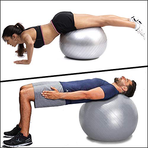 SIYWINA Fitness Pelota de Ejercicio Pelota de Pilates Embarazadas Anti Explosión Yoga Ball para Equilibrio Fitness Entrenamiento