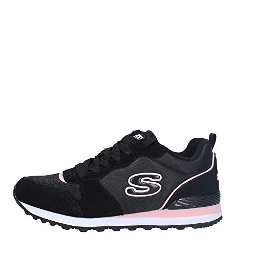 Skechers 155287, Zapatillas Mujer, Negro, 38 EU