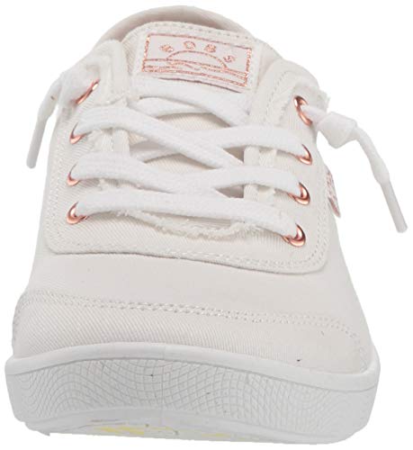 Skechers Bobs B Cute, Zapatillas Mujer, White Canvas, 35.5 EU