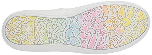 Skechers Bobs B Cute, Zapatillas Mujer, White Canvas, 35.5 EU