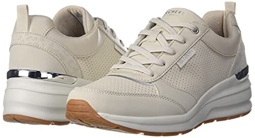 Skechers Mil Millones de Puntos sutiles, Zapatillas Mujer, White, 36 EU