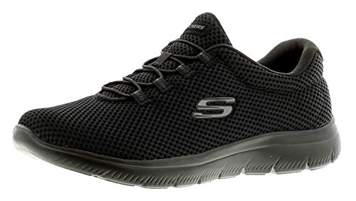 Skechers Summits, Zapatillas de Deporte Mujer, Black, 37 EU