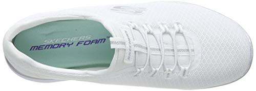 Skechers Summits, Zapatillas de Deporte Mujer, White, 38 EU