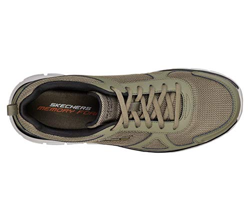 Skechers Track Scloric, Zapatillas Hombre, Olive, 39 1/3 EU