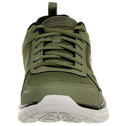 Skechers Track Scloric, Zapatillas Hombre, Olive, 39 1/3 EU