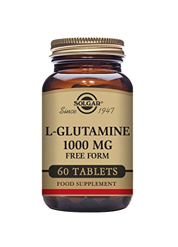 Solgar L-Glutamina 1000 Mg, Envase de 60 Comprimidos