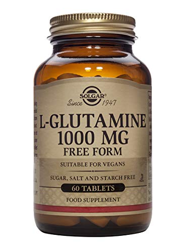 Solgar L-Glutamina 1000 Mg, Envase de 60 Comprimidos