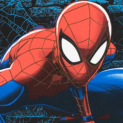 Spiderman Pijamas de Manga Larga para Niños Ajuste Ceñido El Hombre Araña Azul 3-4 Años