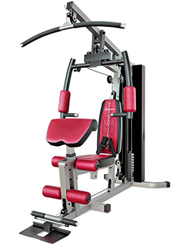 Sportstech HGX100 Multiestación musculación Premium 45en1 sirve para innumerables posibilidades de entrenamiento. Máquina de pesas robusta con torre de tracción