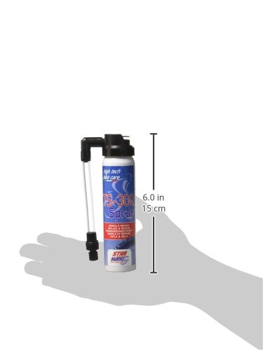 Spray Parches Para Bicicletas - Formato de 75ml - Infla las Ruedas de Forma Rápida y Repara los Pinchazos de la Bicicleta - Contenido en Aerosol - Star Blubike