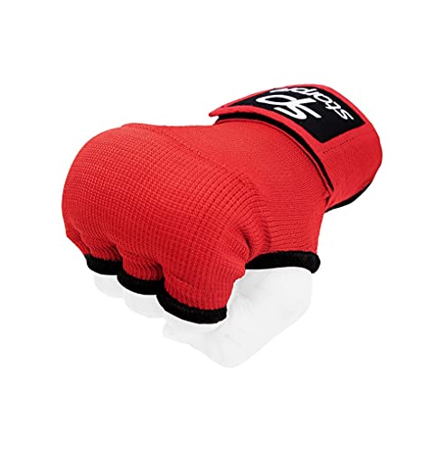 Starpro Guantes Interiors Boxeo Envolturas - Elástico Acolchado Cinta Vendas Bueno para MMA Artes Marciales Muay Thai Lucha Puñetazos Entrenamiento Gimnasio | Ejercicio Mano Muñeca Vendaje