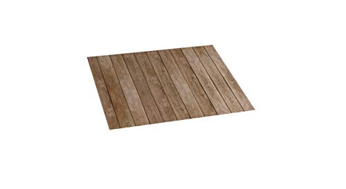 STOR PLANET Madera Alfombra vinílica, 100% PVC Reciclado, Mod.Wood, 45 x 75 cm