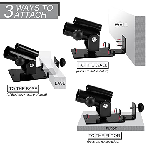 T-Bar Row - Plataforma de remo para barras olímpicas de 2" y 1", radio de movimiento de 360°