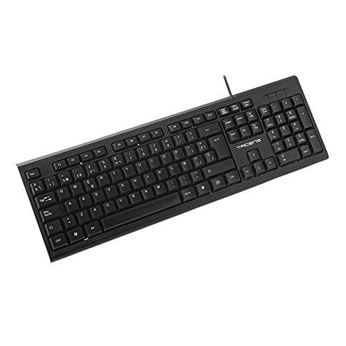 Tacens Anima AK0ES, Teclado Membrana Profesional, Optimizado, Layout Español