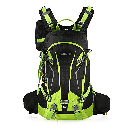 TOM SHOO Mochila Ciclismo 20L/30L Impermeable para Excursionismo Ciclismo Alpinismo Senderismo Camping al Aire Libre con Cubierta de Lluvia y del Casco