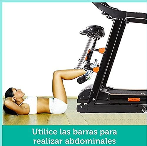 TRÉBOL ADVANCE Cinta de Correr Semi Profesional 2 HP. 20 Programas con Masaje, Plegable Función Música