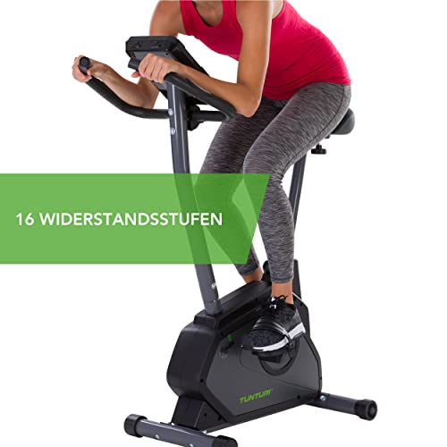 Tunturi Cardio Fit E30 Bicicleta estatica Ergometro/Bici estatica/Bicicleta Fija/computadora de Entrenamiento y medidor de Pulso