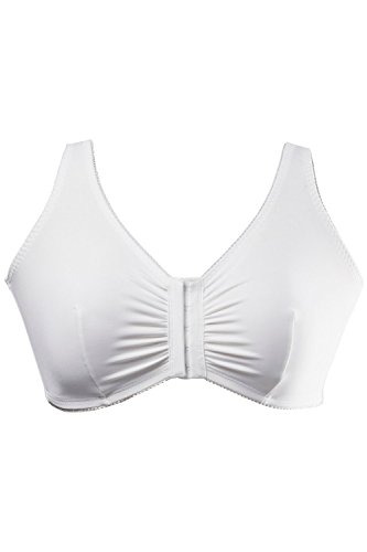 Ulla Popken Bustier Uni, Sujetador para Mujer, Blanco (Weiss 20), 130D