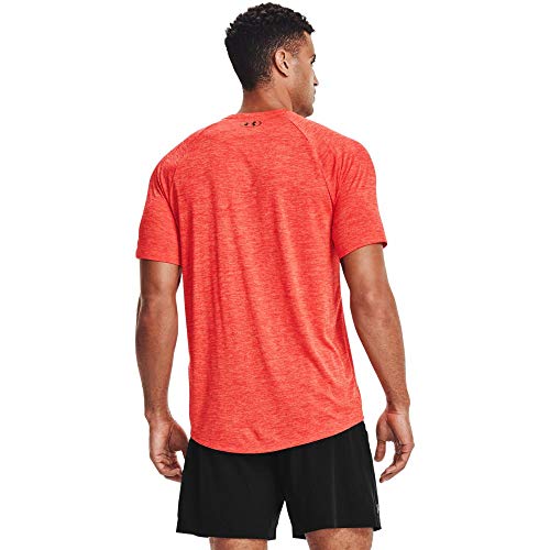 Under Armour Camiseta Deportiva Transpirable de Manga Corta Tech 2.0 para Hombre.