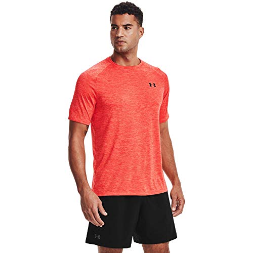 Under Armour Camiseta Deportiva Transpirable de Manga Corta Tech 2.0 para Hombre.