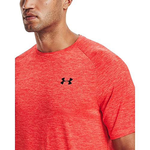 Under Armour Camiseta Deportiva Transpirable de Manga Corta Tech 2.0 para Hombre.