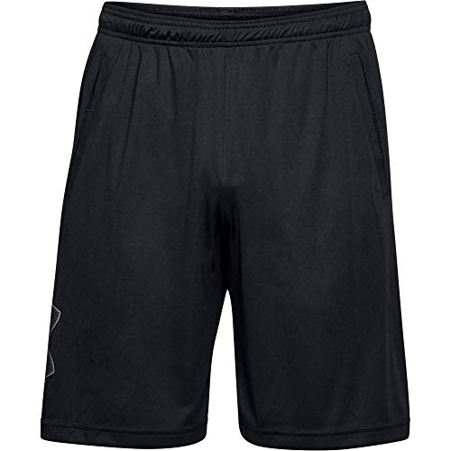 Under Armour Tech Graphic Short, Pantalón corto Hombre, Negro (Black / Graphite) , L