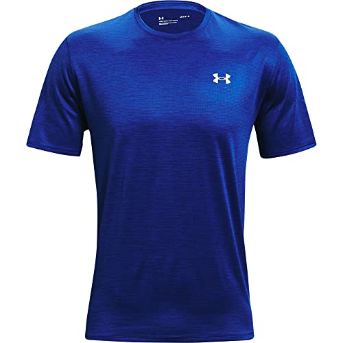 Under Armour UA Training Vent 2.0 SS, camiseta para hombre hombre, Azul (Academy / White) , XL