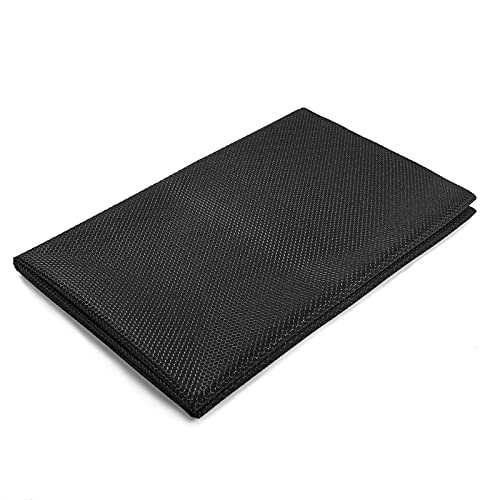 URAQT Alfombra Antideslizante, Protector Maletero 120*100(cm), Alfombrilla Maletero Multiuso para Coche, Techo, Alfombras, Maletero, Cajones, Cocina, Negro