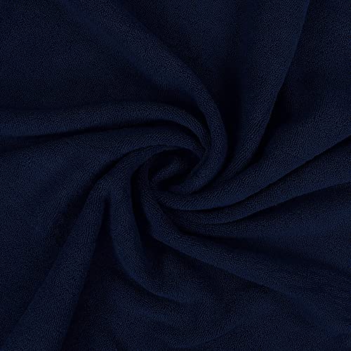 Utopia Towels - Lujosa Toalla de Baño Jumbo (90 x 180 CM, Azul Marino) - 600 GSM, 100% Algodón Ring Spun Altamente Absorbente y de Secado Rápido - Sábana de Baño Súper Suave (Paquete de 2)