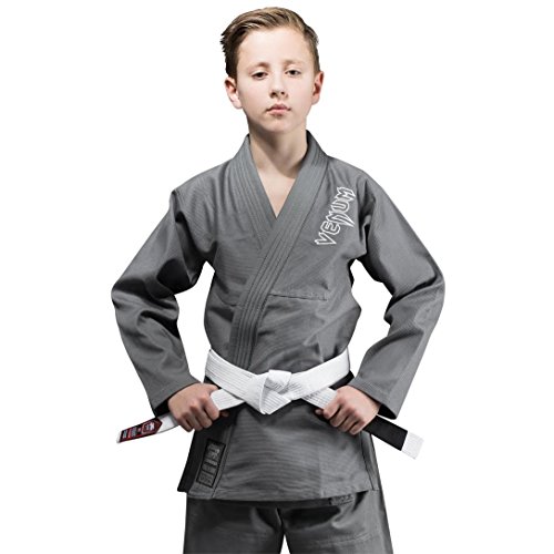 Venum Contender Kimono, Unisex niños, Gris, XL/C3