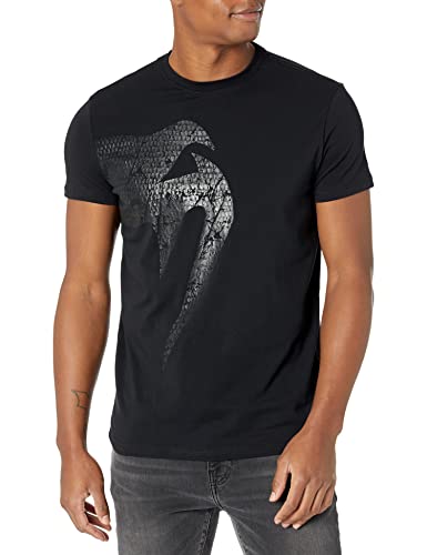 Venum Giant Camiseta, Hombre, Negro Mate/Negro, L