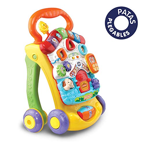 VTech - Correpasillos Andandín 2 en 1, Diseño Mejorado, Andador Bebé InTeractivo Plegable y Regulador de Velocidad, Multicolor (80-505622) , color/modelo surtido