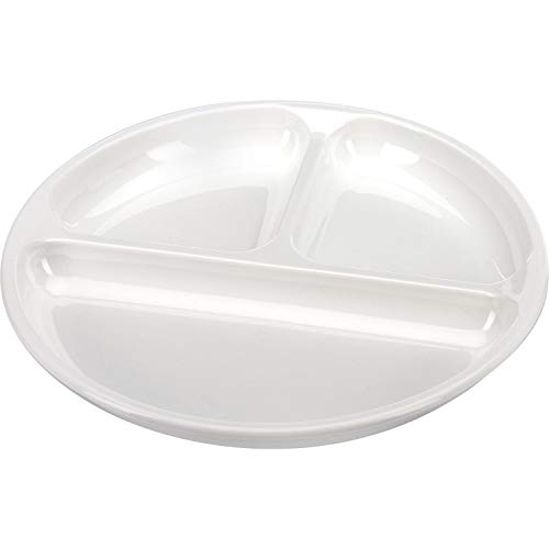 Westmark Plato para microondas 224022E3-Platos (2 Unidades, 25 cm de diámetro, plástico), Color Blanco, Polipropileno