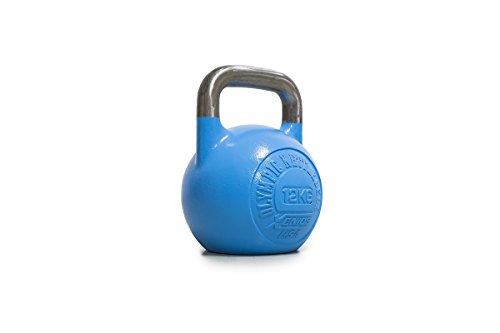 Xenios USA XSSTOKBL12 Pesa Rusas - Russian Girevoy Competition Kettlebell 12 Kg Ideal para la práctica del Entrenamiento Funcional, WOD, potenciamiento Muscular