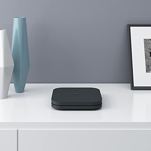 Xiaomi MI TV Box S - Reproductor Streaming en 4K Ultra HD, Bluetooth, Wi-Fi, Negro