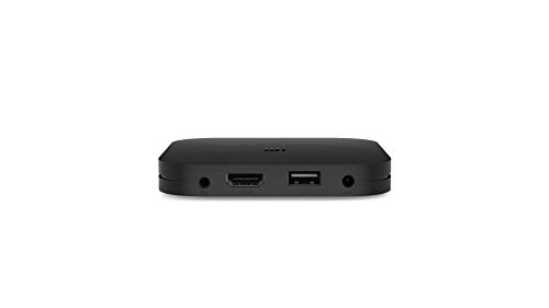 Xiaomi MI TV Box S - Reproductor Streaming en 4K Ultra HD, Bluetooth, Wi-Fi, Negro