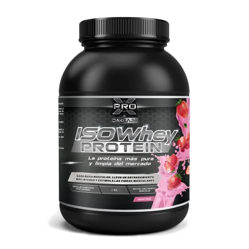 XPRO | Proteína de Whey 100% Pura con Taurina y Vitamina B6 | Sin azúcar | Aumenta masa muscular | Acelera la recuperación muscular | 1kg