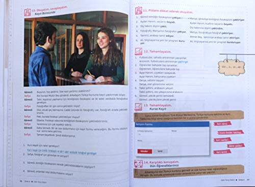 Yedi iklim B1 Set Libro De Ejercicios Del Curso De Turco Türkçe Ders Çalışma Kitabı