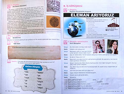 Yedi iklim B1 Set Libro De Ejercicios Del Curso De Turco Türkçe Ders Çalışma Kitabı