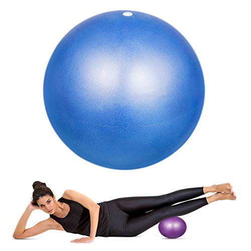 YMWALK Pelota de Pilates, 2 Piezas de 25 cm Pelota de Ejercicio pequeña, Mini Pelota de Pilates Blanda Antideslizante Anti Burst Gym Fitness Ball Pilates, Yoga, Core Training