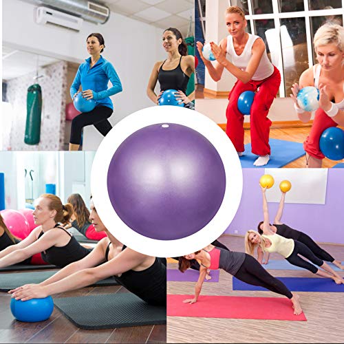 YMWALK Pelota de Pilates, 2 Piezas de 25 cm Pelota de Ejercicio pequeña, Mini Pelota de Pilates Blanda Antideslizante Anti Burst Gym Fitness Ball Pilates, Yoga, Core Training