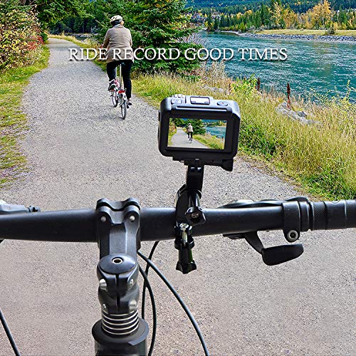 Zaleonline GoPro Manillar Soporte de Manillar Manillar de Bicicleta para Camara Deportiva Deportes para Gopro Hero 2 3 Cámara