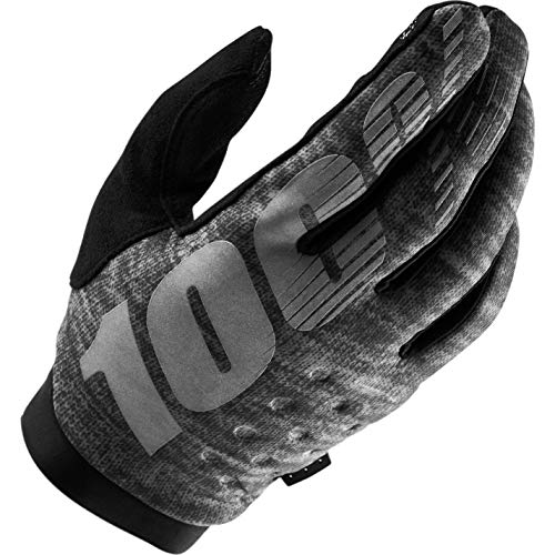 100 Percent BRISKER 100% Cold Weather Glove Heather Grey MD Guantes para ocasión Especial, Hombre, Gris, Mediano